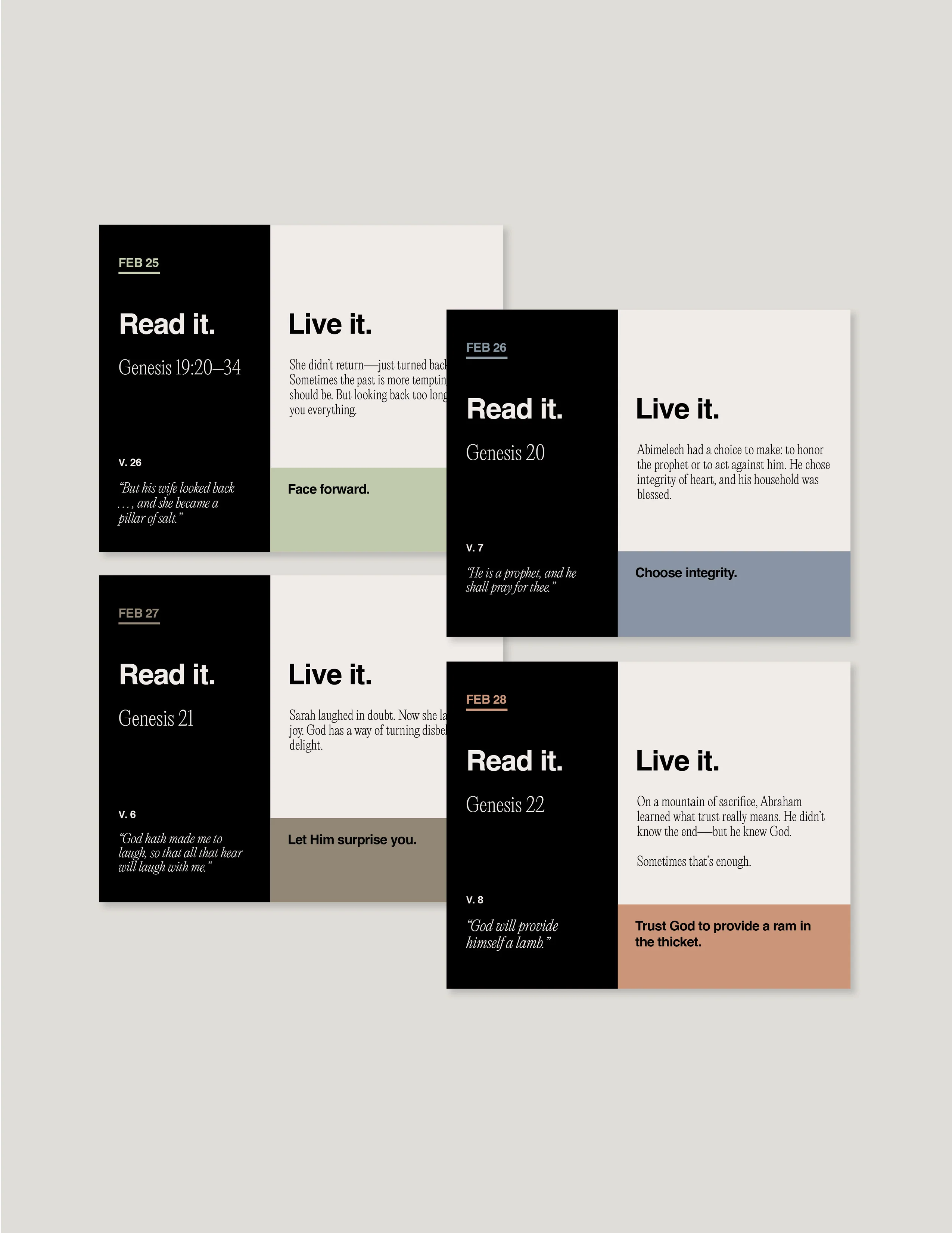 Don't Miss This Old Testament 365 "Read It, Live It" Calendar - Image 4