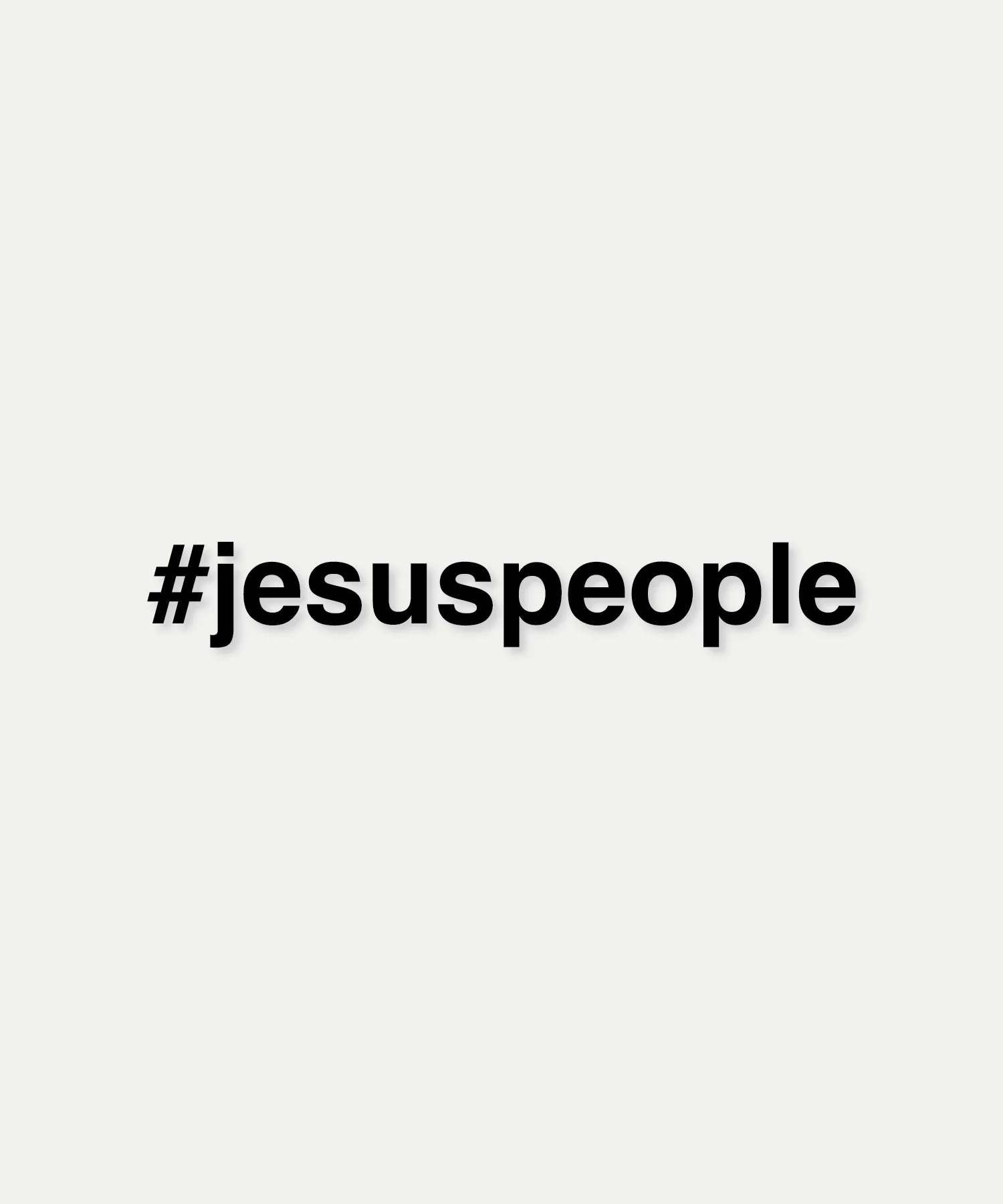 Jesus People Decal