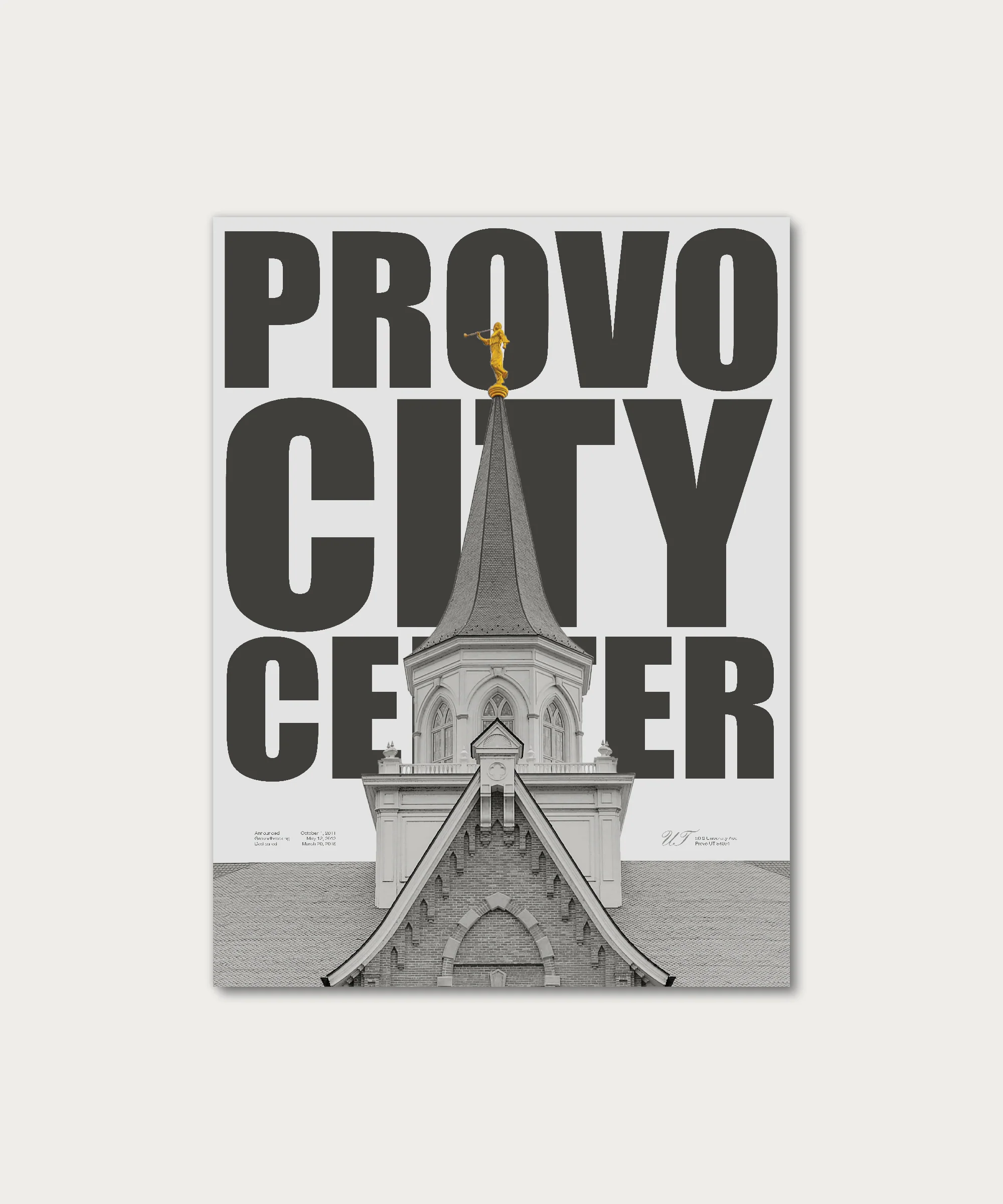 Provo City Center Temple - Bold